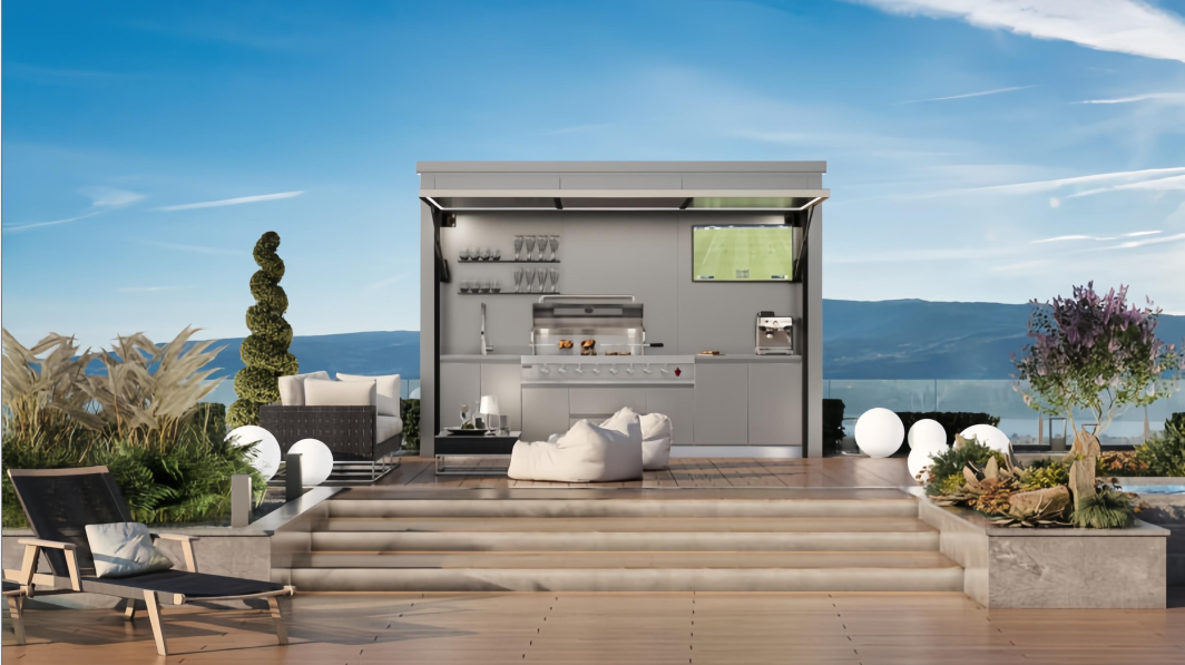 Outdoor Afresco kitchens model 266